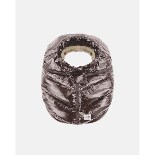 7 A.M. Enfant Car Seat Cocoon - Brown Polar