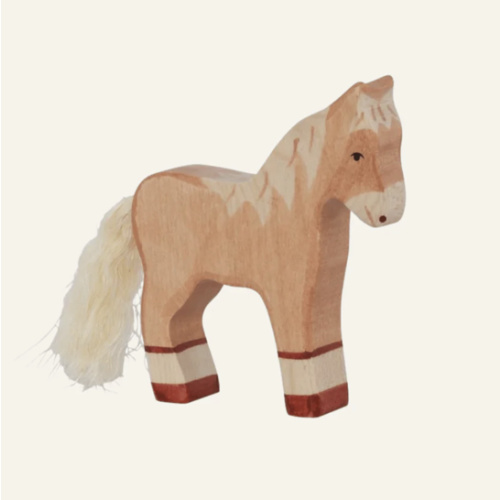 WOODEN STANDING FOAL
