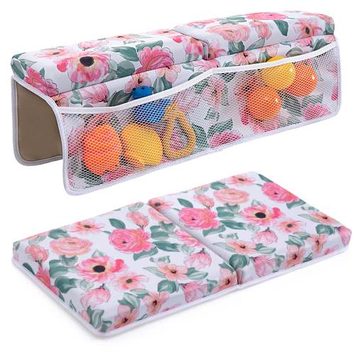 Love Blossoms Bath Kneeler & Elbow Rest Set
