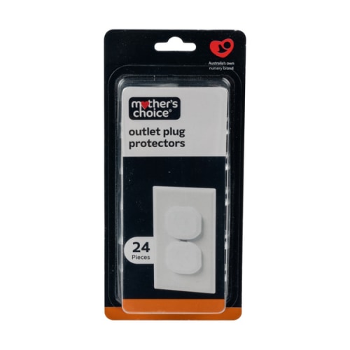 Mother's Choice Outlet Plug Protectors - 24 Pieces