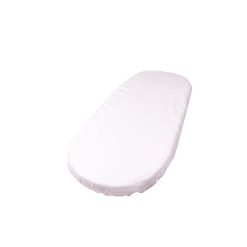 Set of Two (2) White Organic Cotton - Custom Fitted Sheets – Baby Moses Basket