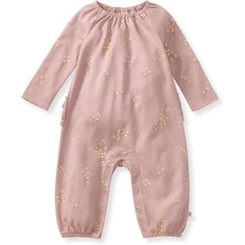 Burt's Bees Baby baby-girls Jumpsuit - 100% Organic Cotton, One-piece Coverall Outfit for Sizes Newborn to 24 Months