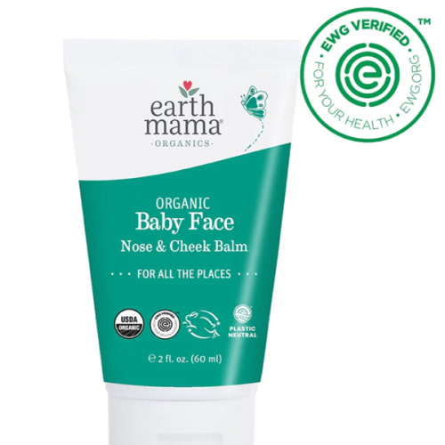Organic Baby Face Nose & Cheek Balm | Earth Mama