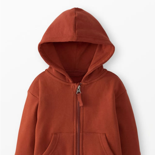Baby Oversized French Terry Zip Up Hoodie