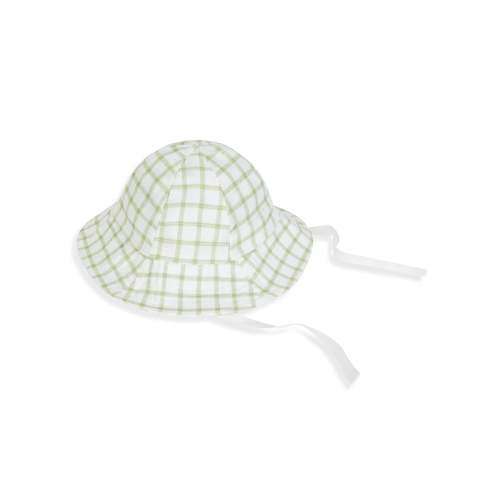 Muslin - Sunhat - Sage Windowpane