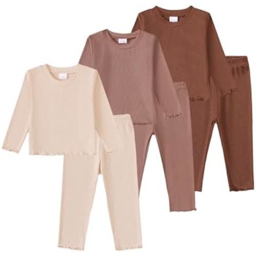 Toddler Baby Girl Clothes Outfits 6-Piece Fall Winter Clothing Set