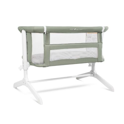 Baby Delight Beside Me Serenity Bassinet & Bedside Sleeper - Organic Sage