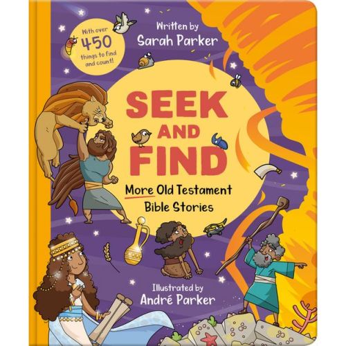 Seek and Find: More Old Testament Bible Stories - by Sarah Parker (Board Book)