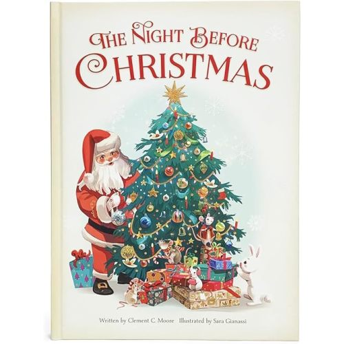 The Night Before Christmas Keepsake Holiday Storybook Hardcover – August 25, 2019