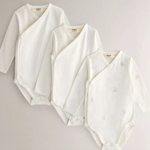 ELEPHANT BABY BODYSUIT (SET OF 3) - Cream | ZARA United States