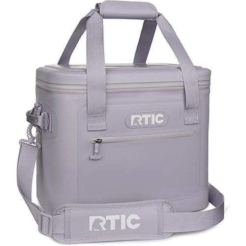 RTIC Ultra-Tough Soft Cooler 30 Can, Insulated Bag Portable Ice Chest Box for Lunch, Beach, Drink, Beverage, Travel, Camping, Picnic, Car, Trips, Floating Cooler Leak-Proof with Zipper