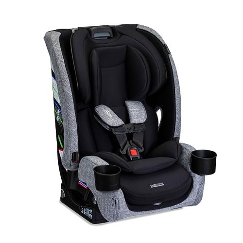 Britax One4Life Slim All in One Car Seat, Up to 10 Years of Use with Rear Facing, Forward Facing, & Booster Modes, 17.5” Slim Car Seat Design, ClickTight Installation & SafeWash Fabrics — Parchment