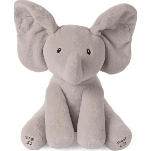 GUND Baby Flappy Elephant 12-Inch Interactive Animated Musical Baby Toy
