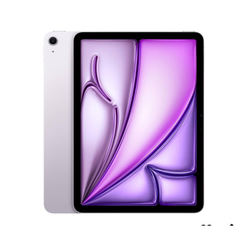 Apple iPad Air 11-inch with M3 chip Built for Apple Intelligence, Liquid Retina Display, 128GB, 12MP Front/Back Camera, Wi-Fi 6E, Touch ID, All-Day Battery Life — Purple