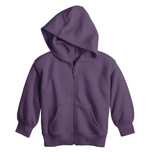 Baby & Toddler Girl Jumping Beans® Core Fleece Zip Hoodie