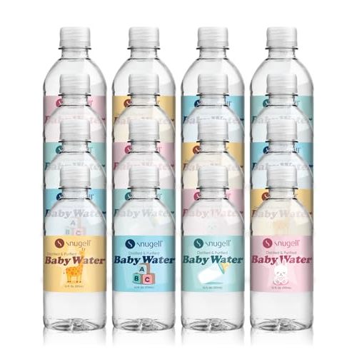Snugell Bottled Distilled Water 12oz 12 Pack