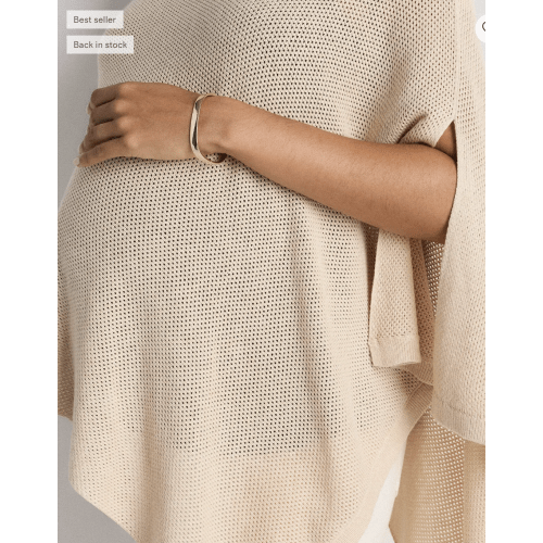 Nursing Shaw - Heather Oatmeal or Black