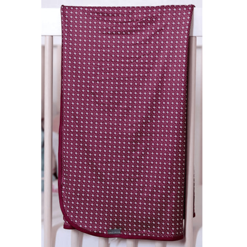 Baby Swaddle - Texas - Maroon & Grey – BURLEBO
