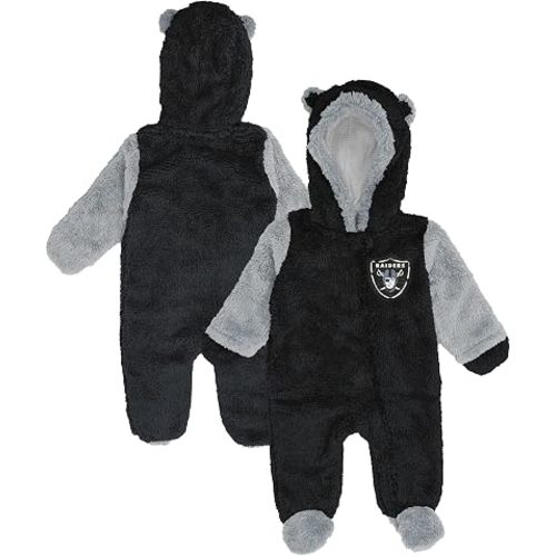 Outerstuff Newborn NFL Teddy Fleece Bunting Full-Zip Sleeper