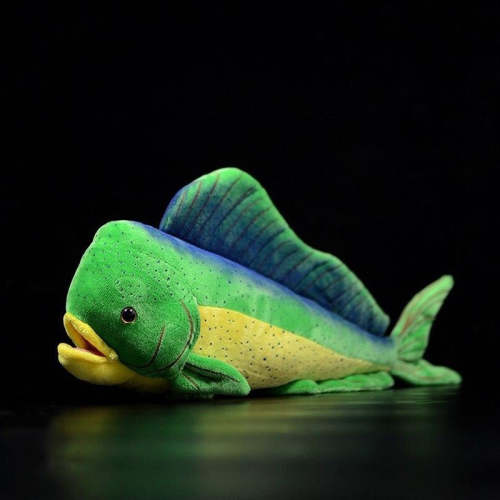 Mahi Mahi Dorado Dolphinfish Soft Stuffed Plush Toy