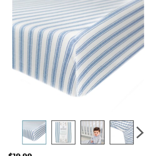 Organic Cotton Fitted Crib Sheet | Honest Baby Clothing