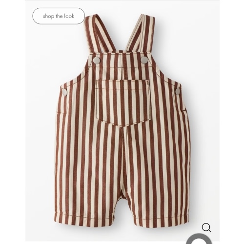 Baby Canvas Shortalls