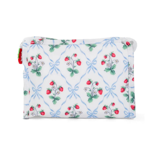 TRVL Small 
Roadie Travel Pouch in Color Berry Nice
