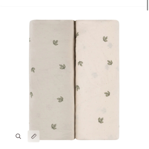 Vintage Leaf Bassinet Sheet Set – Ely's & Co.