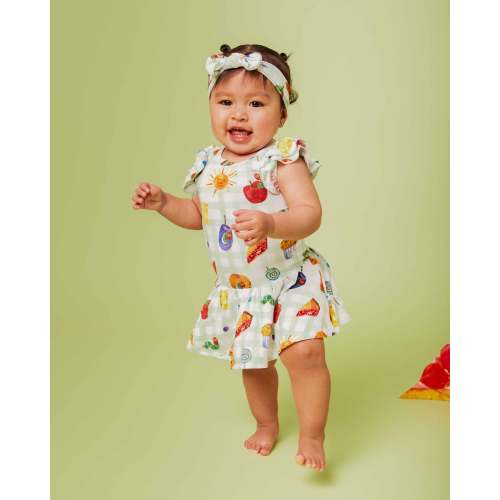 The Very Hungry Caterpillar™ Cap Sleeve Ruffle Dress