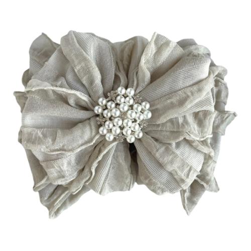 Pearl Ruffled Headband