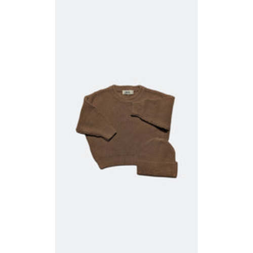 The Walnut Knit Set – 100% Cotton Unisex Jumper & Beanie | Little Novice