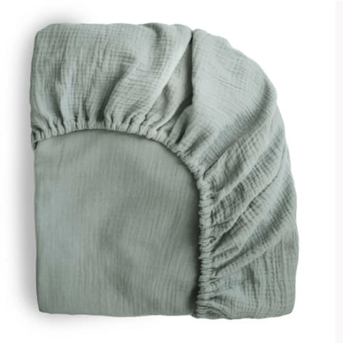 Mushie Extra Soft Muslin Crib Sheet – Babyletto