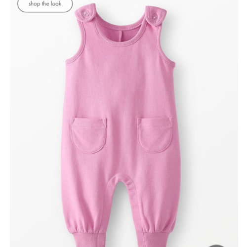 Baby French Terry Overalls