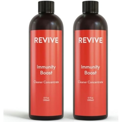 REVIVEEO Immunity Boost Cleaner Concentrate Multi-Purpose, All-Purpose, Concentrated, Mopping, Nontoxic, Plant Based 2 Pack