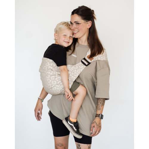 Qookie Go - Hip Carrier - Flora Pearl