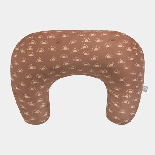 New Boppy Nursing Pillow - Clay & Gold Suns