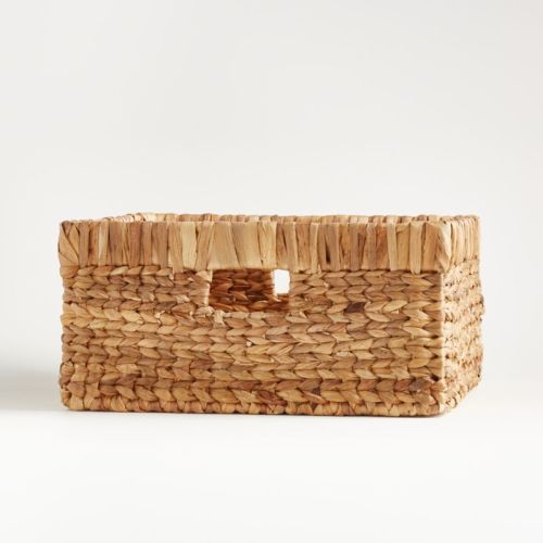 Wonderful Wicker Natural Large Changing Table Basket with Handles
