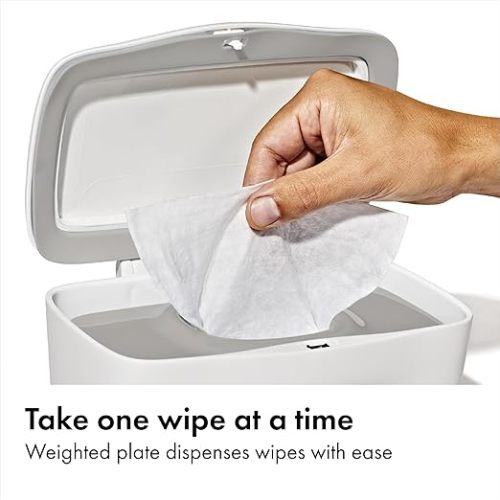 OXO Tot Perfect Pull Wipes Dispenser, Gray