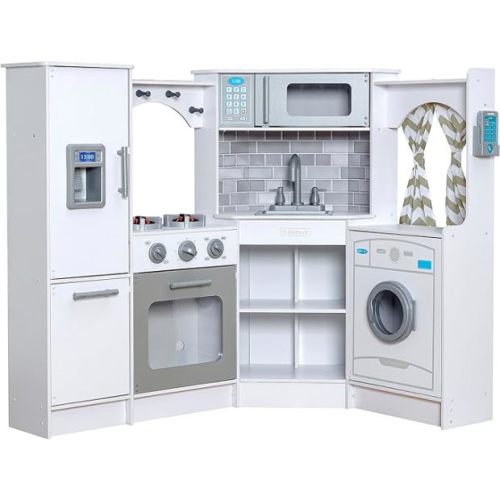 KidKraft  Ultimate Corner Wooden Play Kitchen