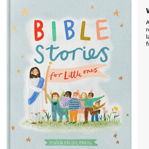 Bible Stories for Little Ones: Baby’s First Bible Board Book