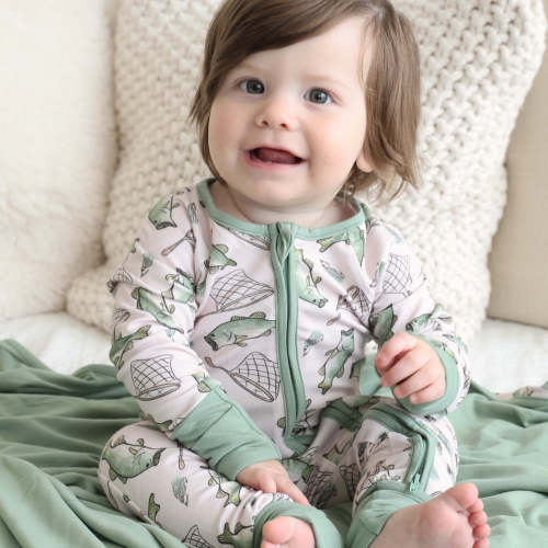 Bass Buddies Convertible Zip Romper