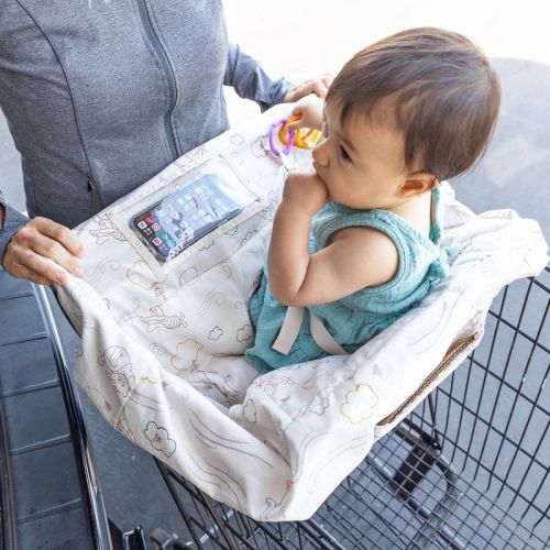 J.L. Childress Disney Baby Shopping Cart and High Chair Cover - Winnie the Pooh