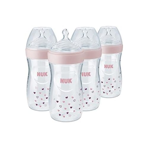 NUK Simply Natural Baby Bottle with SafeTemp
