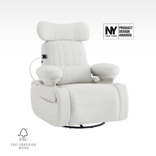 Lullapod Max Nursery Recliner/ Grey