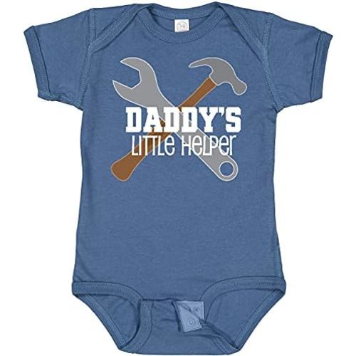 inktastic Daddy's Little Helper Tool Set Baby Bodysuit