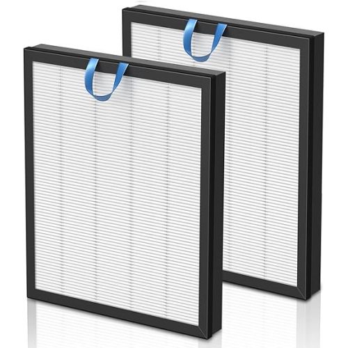 Vital 200S Replacement Filter for LEVOIT Vital 200S Vital 200S-P Air Purifier, HEPA and High-Efficiency Activated Carbon Filter, Vital 200S-RF, LRF-V201-WUS, 2 Pack, White