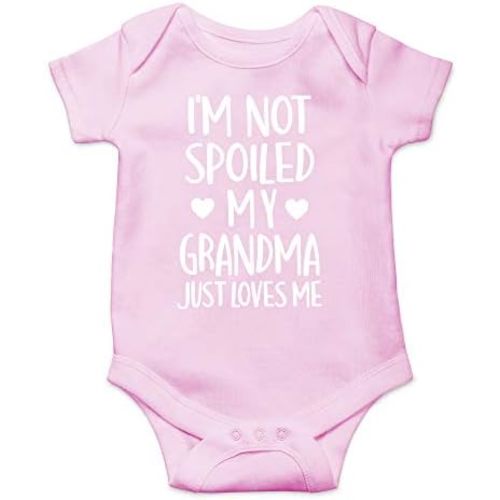 CBTwear I'm Not Spoiled My Grandma Just Loves Me Baby Bodysuit