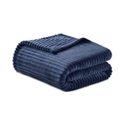 Ribbed Plush Blanket, Twin, Macy's Exclusive