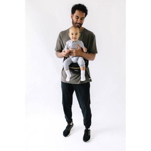 Tushbaby Hip Seat Baby Carrier - Black/Gold