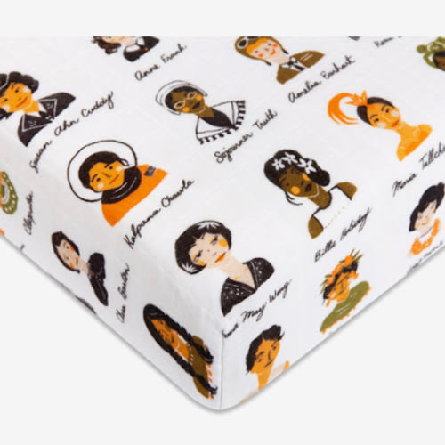 Babyletto Crib Sheet in GOTS Certified Organic Muslin Cotton